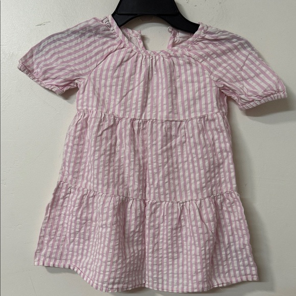 GAP Baby Pink and White Striped Dress - Picture 1 of 2